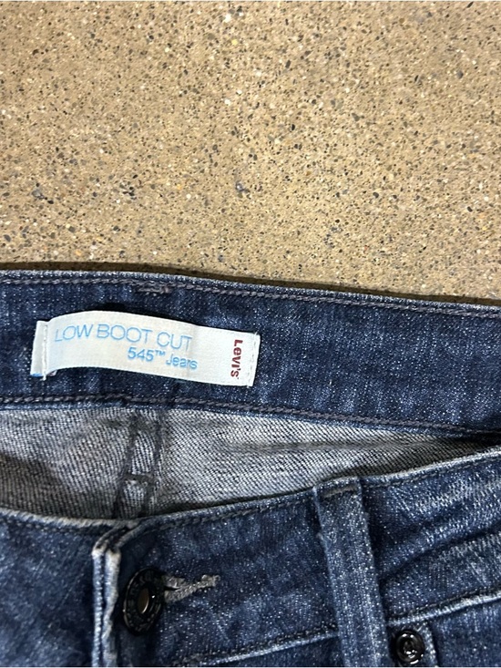 Levi’s Jeans Womens 4 Blue Flare Y2K 2000s Bell Bottoms 545 Grunge Alt Girlie - Picture 3 of 10